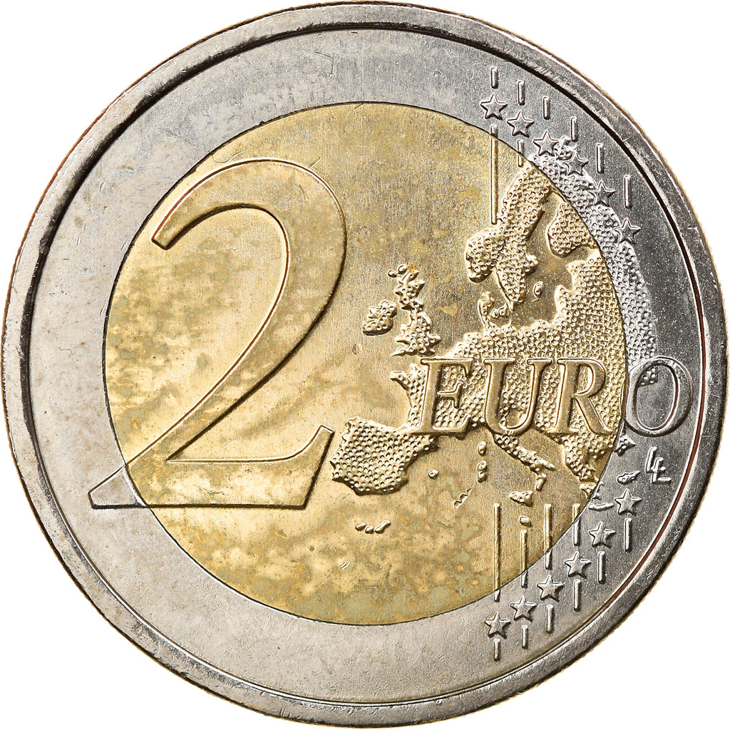 Portugal, 2 Euro, 10 ans de l'Euro, 2012, Lisbon, MS(63), Bi-Metallic, KM:812