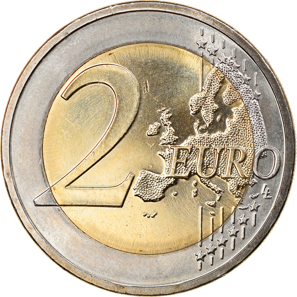 Slovenia, 2 Euro, 10 ans de l'Euro, 2012, MS(63), Bi-Metallic, KM:107