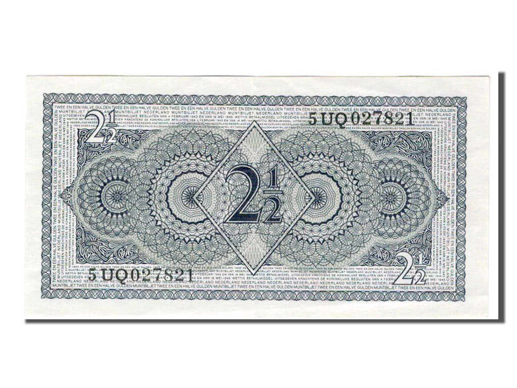 Netherlands, 2 1/2 Gulden, 1949, KM #73, AU(55-58), 5UQ