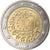 Greece, 2 Euro, 2015, 30 ans   Drapeau européen, MS(63), Bi-Metallic, KM:272