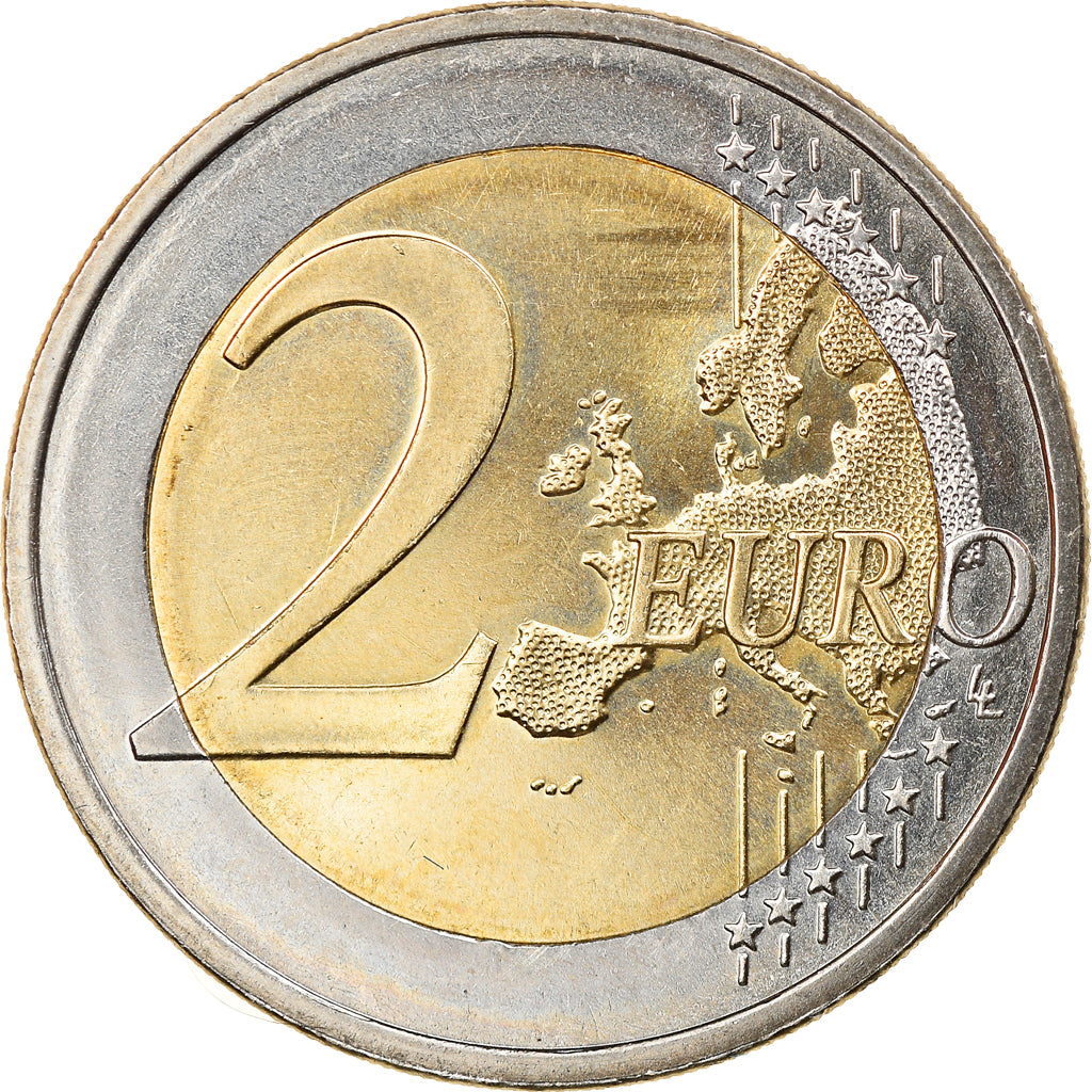Slovenia, 2 Euro, Traité de Rome 50 ans, 2007, MS(63), Bi-Metallic, KM:106