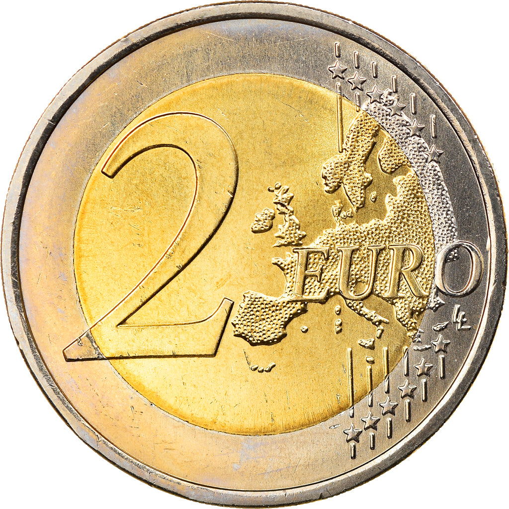 Portugal, 2 Euro, Traité de Rome 50 ans, 2007, SPL, Bi-Metallic, KM:771