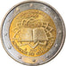 Netherlands, 2 Euro, Traité de Rome 50 ans, 2007, Utrecht, MS(63), Bi-Metallic