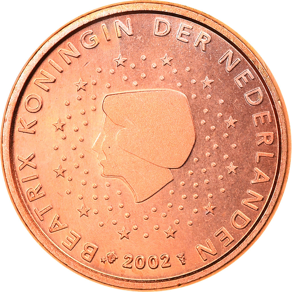 Netherlands, Euro Cent, 2002, Utrecht, MS(63), Copper Plated Steel, KM:234