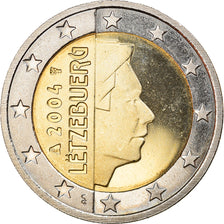 Luxembourg, 2 Euro, 2004, Utrecht, MS(65-70), Bi-Metallic, KM:82