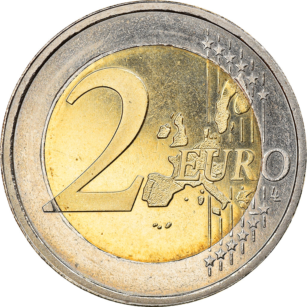 Luxembourg, 2 Euro, 2004, Utrecht, MS(65-70), Bi-Metallic, KM:82