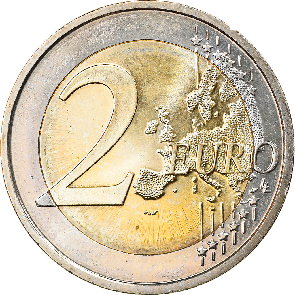 GERMANIA - REPUBBLICA FEDERALE, 2 Euro, Drapeau européen, 2015, Munich, SPL
