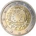 Germany, 2 Euro, 2015, Stuttgart, 30 ans   Drapeau européen, MS(63)