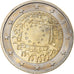 Germany, 2 Euro, 2015, Hambourg, 30 ans   Drapeau européen, MS(63)