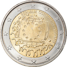 Austria, 2 Euro, Drapeau européen, 2015, Vienna, SPL, Bi-metallico, KM:New