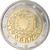 Estonia, 2 Euro, Drapeau européen, 2015, Vantaa, MS(63), Bi-Metallic, KM:New