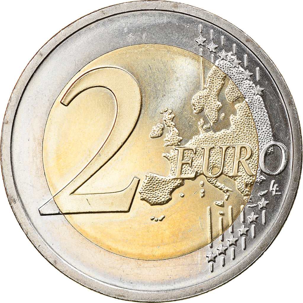 Estonia, 2 Euro, Drapeau européen, 2015, Vantaa, MS(63), Bi-Metallic, KM:New