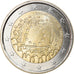Finland, 2 Euro, 2015, 30 ans   Drapeau européen, MS(63), Bi-Metallic, KM:New