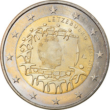 Luxembourg, 2 Euro, Drapeau européen, 2015, Utrecht, MS(63), Bi-Metallic