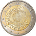 Luxembourg, 2 Euro, Drapeau européen, 2015, Utrecht, MS(63), Bi-Metallic