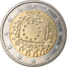 Malta, 2 Euro, Drapeau européen, 2015, Paris, MS(63), Bi-Metallic, KM:New