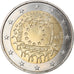 Netherlands, 2 Euro, Drapeau européen, 2015, Utrecht, MS(63), Bi-Metallic