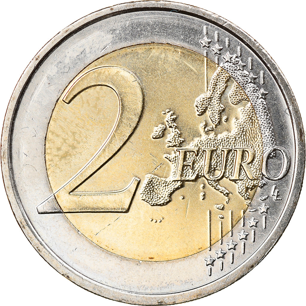 Slovacchia, 2 Euro, 2015, 30 ans   Drapeau européen, SPL, Bi-metallico, KM:New