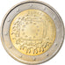 Słowenia, 2 Euro, Drapeau européen, 2015, MS(63), Bimetaliczny, KM:New