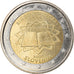 Slovenia, 2 Euro, Traité de Rome 50 ans, 2007, MS(65-70), Bi-Metallic, KM:106