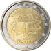 Eslovenia, 2 Euro, Traité de Rome 50 ans, 2007, FDC, Bimetálico, KM:106
