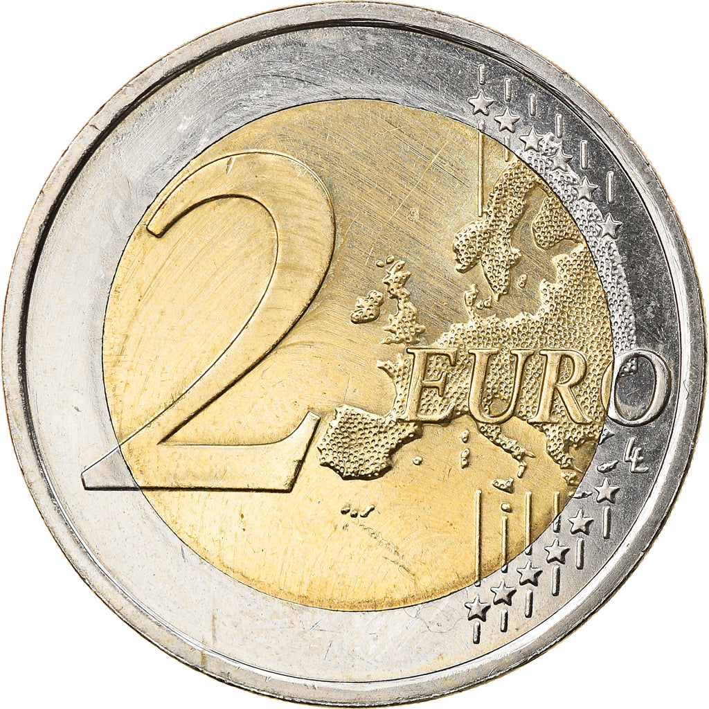 Slovenia, 2 Euro, Traité de Rome 50 ans, 2007, MS(65-70), Bi-Metallic, KM:106