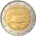 Autriche, 2 Euro, Traité de Rome 50 ans, 2007, Vienna, TTB+, Bi-Metallic