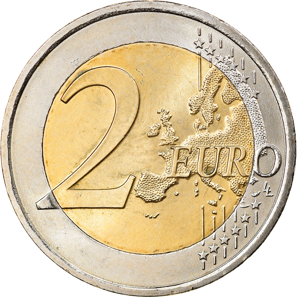 Autriche, 2 Euro, Traité de Rome 50 ans, 2007, Vienna, TTB+, Bi-Metallic