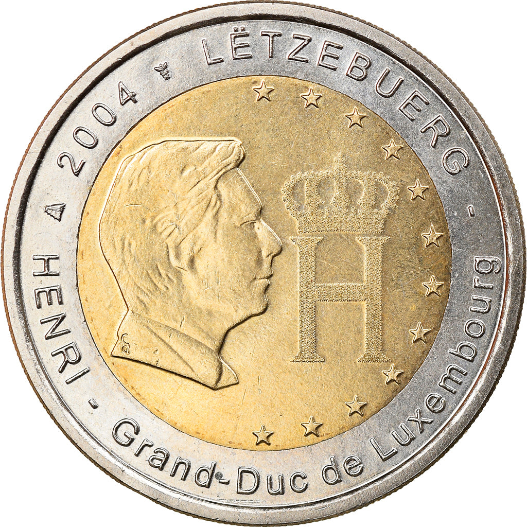 Lussemburgo, 2 Euro, 2004, Utrecht, SPL, Bi-metallico, KM:85