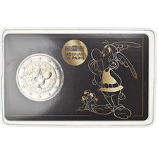 France, 2 Euro, Astérix - Idéfix, 2019, Paris, BU,Card, MS(65-70), Bi-Metallic