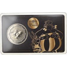 France, 2 Euro, Astérix - Obélix, 2019, Paris, BU,Card, FDC, Bi-Metallic