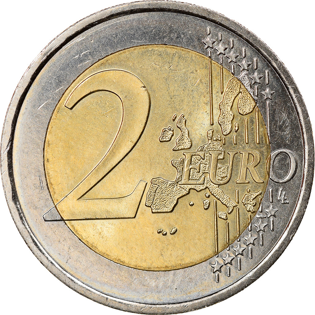 Monaco, 2 Euro, 2001, Paris, EF(40-45), Bi-Metallic, KM:186
