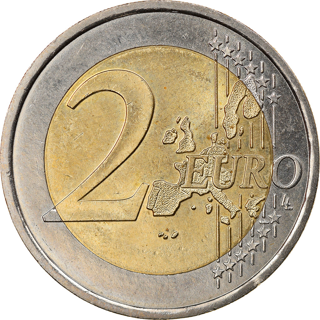 Monaco, 2 Euro, 2001, Paris, EF(40-45), Bi-Metallic, KM:186