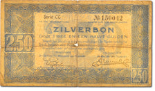 Banknote, Netherlands, 2 1/2 Gulden, 1938, VF(20-25)