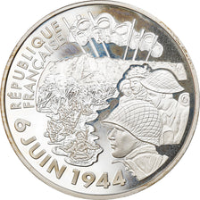 France, 1,5 Euro, D-Day, 2004, BE, MS(65-70), Silver, Gadoury:EU103, KM:1369