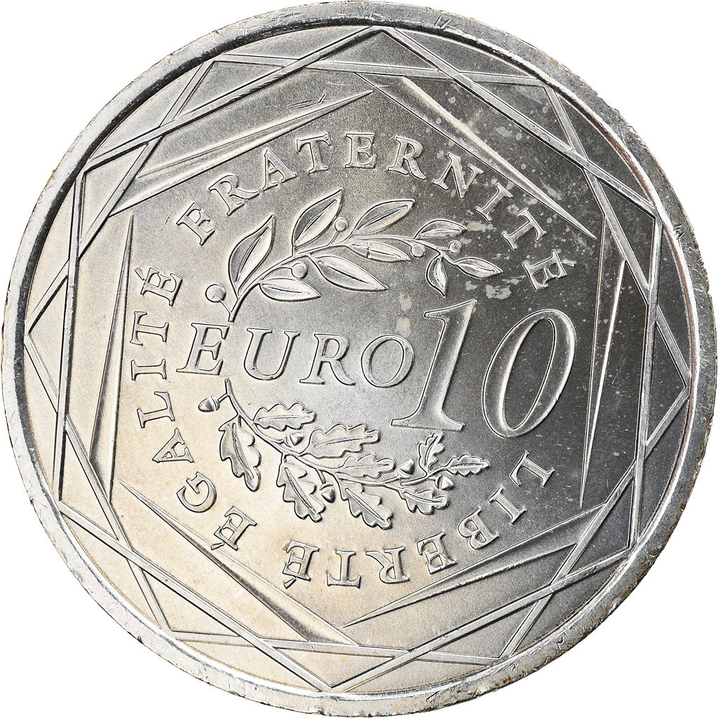 France, 10 Euro, 2009, BU, SPL, Argent, Gadoury:EU337, KM:1580