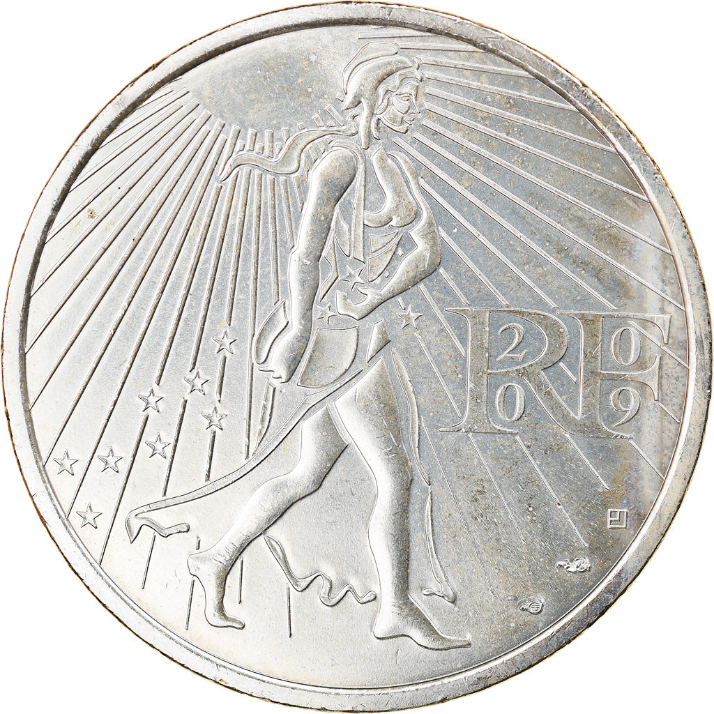 France, 25 Euro, 2009, SPL, Argent, Gadoury:EU338, KM:1581