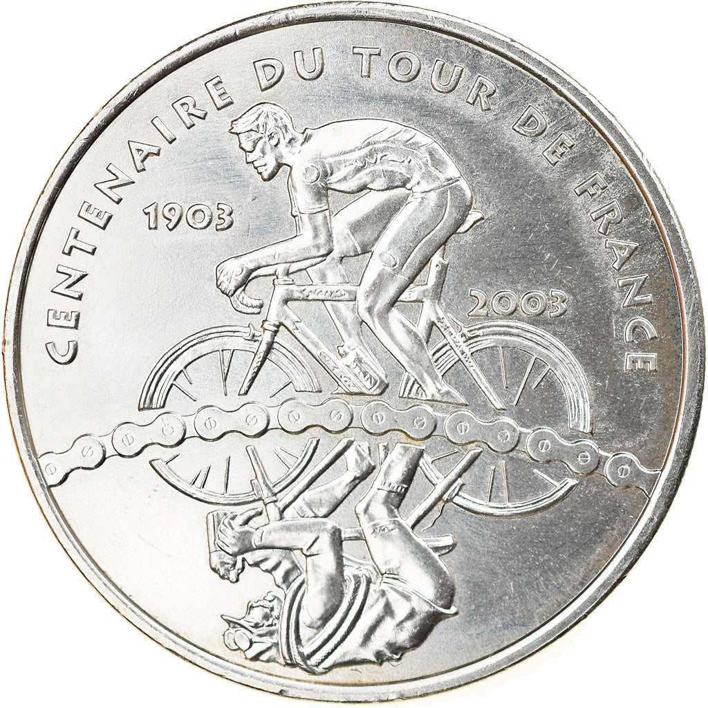 France, 1/4 Euro, 2003, Paris, MS(63), Silver, KM:1995