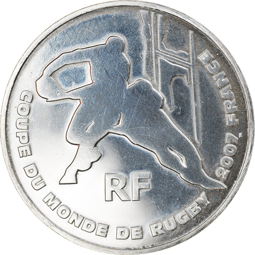 France, 1/4 Euro, Coupe du monde de Rugby en France, 2007, Paris, BU, MS(63)