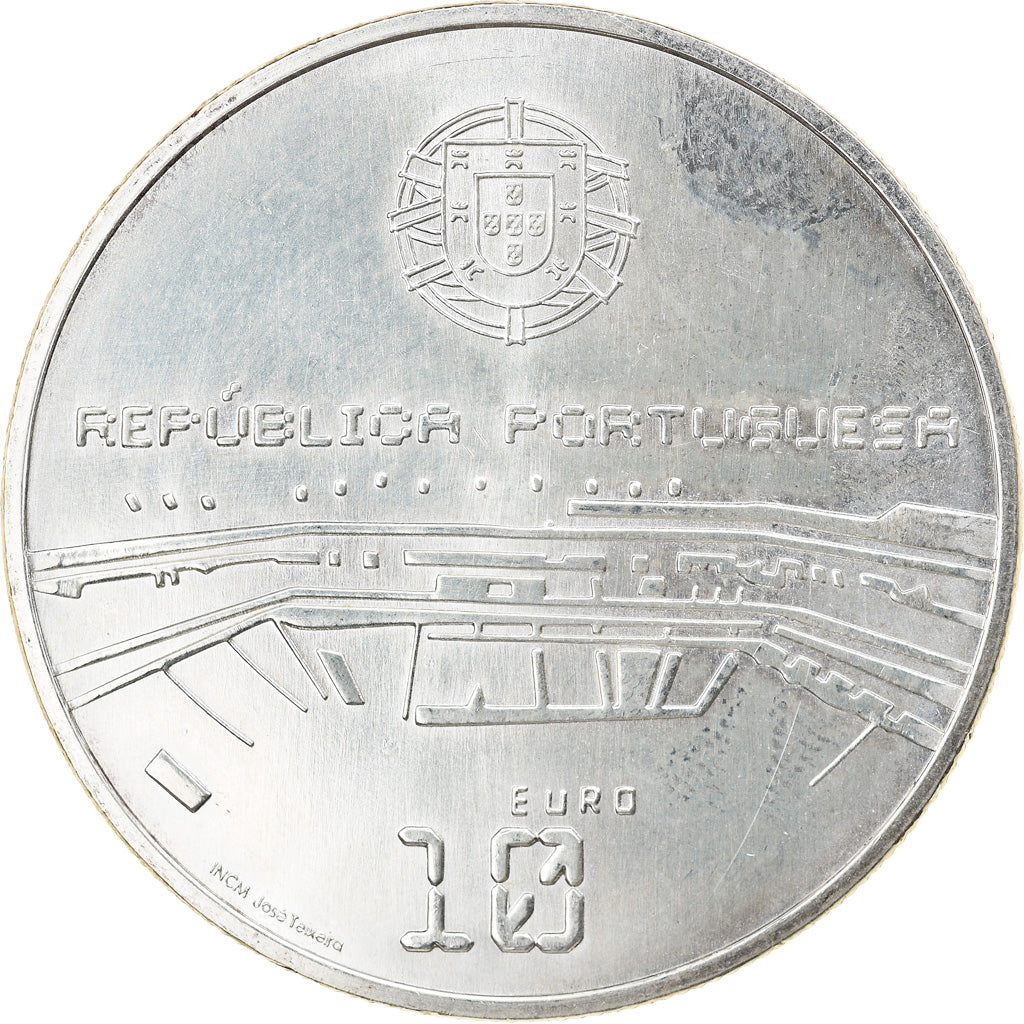 Portugal, 10 Euro, 2006, Lisbon, MS(63), Silver, KM:774