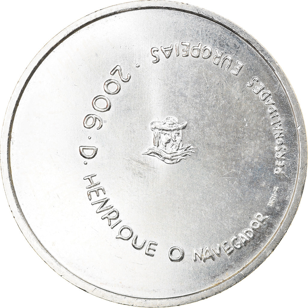 Portugal, 8 Euro, 2006, Lisbon, AU(55-58), Silver, KM:776