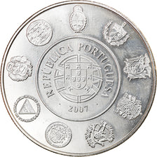 Portugal, 10 Euro, 2007, MS(63), Prata, KM:821