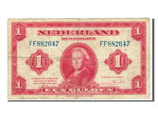 Netherlands, 1 Gulden, 1943, KM #64a, VF(20-25), FF