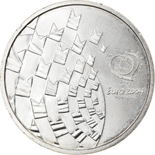 Portugal, 8 Euro, 2003, Lisbon, MS(63), Silver, KM:750