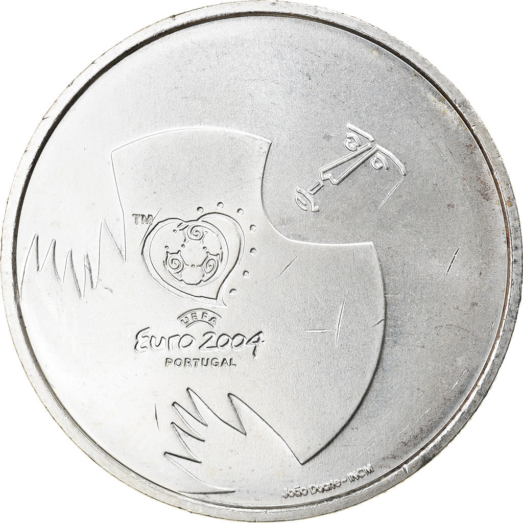 Portugal, 8 Euro, 2004, Lisbon, EF(40-45), Silver, KM:756