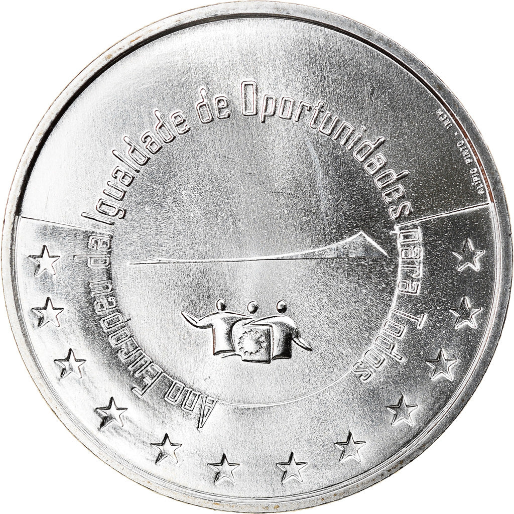 Portugal, 5 Euro, 2007, Lisbon, MS(65-70), Silver, KM:781