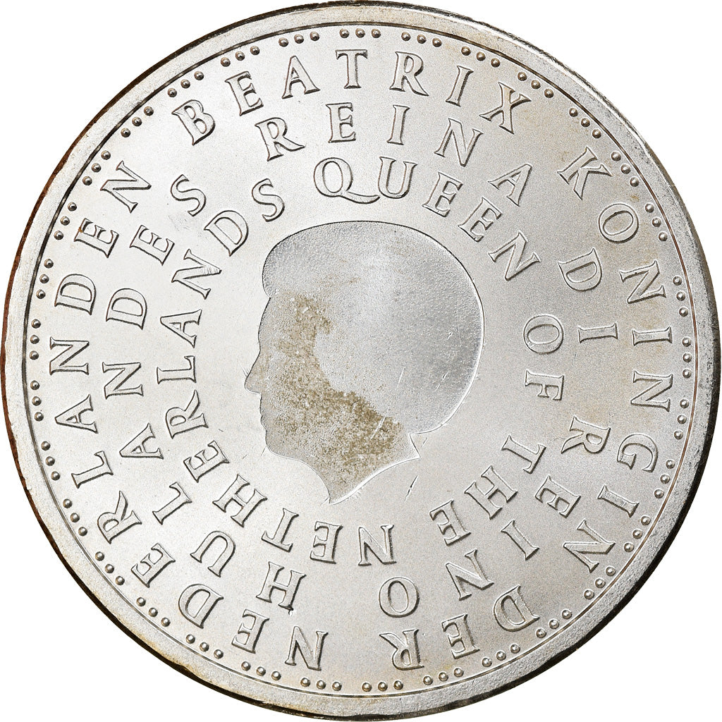 Países Bajos, 5 Euro, 2004, BE, MBC+, Plata, KM:253