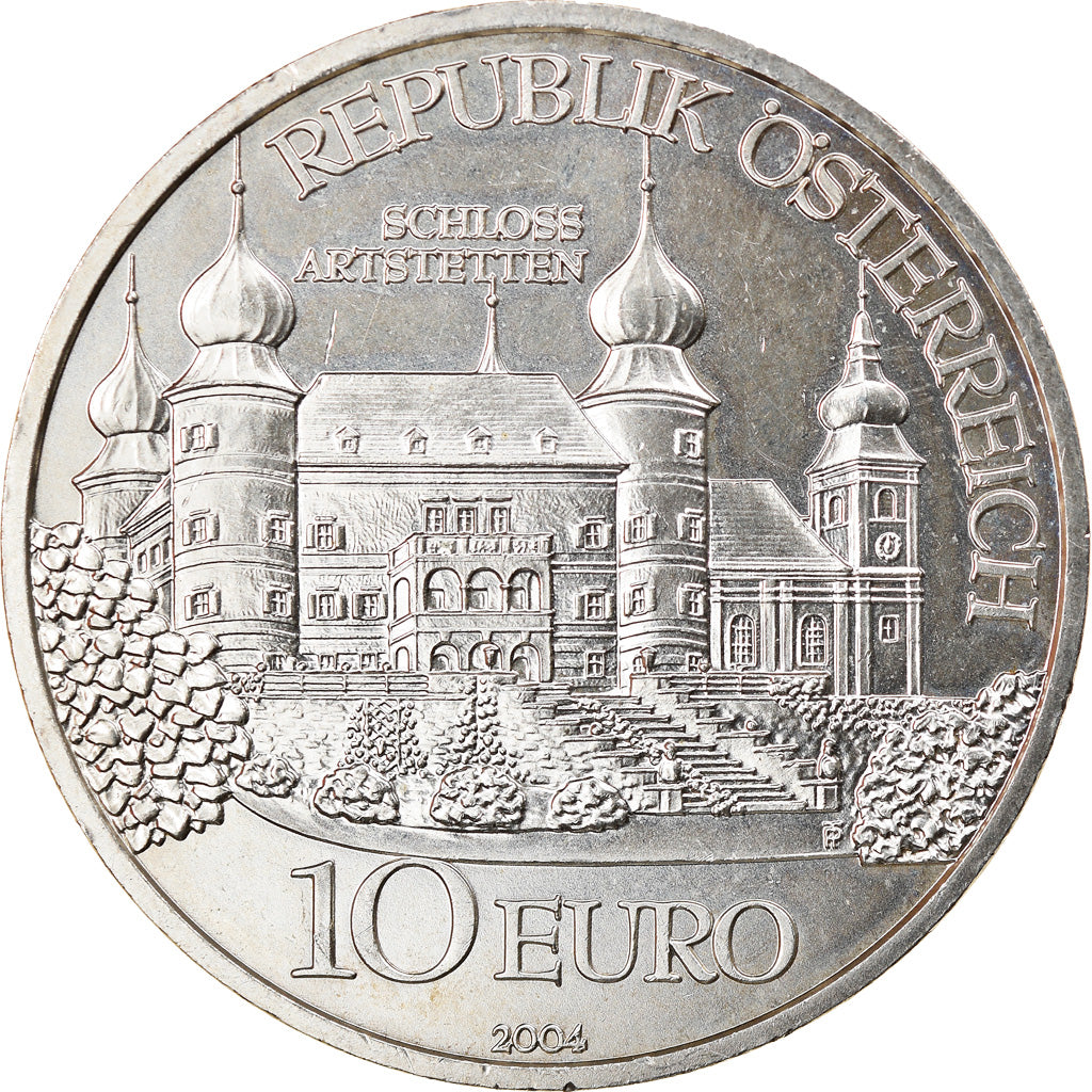 Österreich, 10 Euro, 2004, Vienna, UNZ, Silber, KM:3115