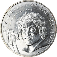 San Marino, 5 Euro, Caravaggio, 2010, Rome, FDC, Argent, KM:496
