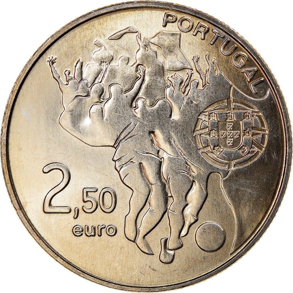 Portugal, 2-1/2 Euro, 2010, Lisbon, MS(63), Copper-nickel, KM:797
